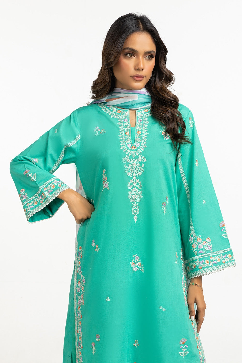 Poly Tissue Silk Printed Dupatta IPD-44623
