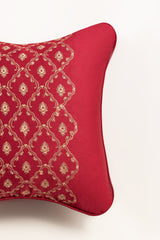 Pomegranate T-400 Embroidered Square Cushion Cover