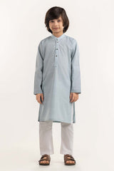 Powder Blue Basic Kurta KR-KPLN22-053