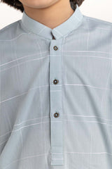 Powder Blue Basic Kurta KR-KPLN22-053