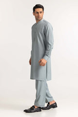 Powder Blue Embroidered Suit SK-E24-020