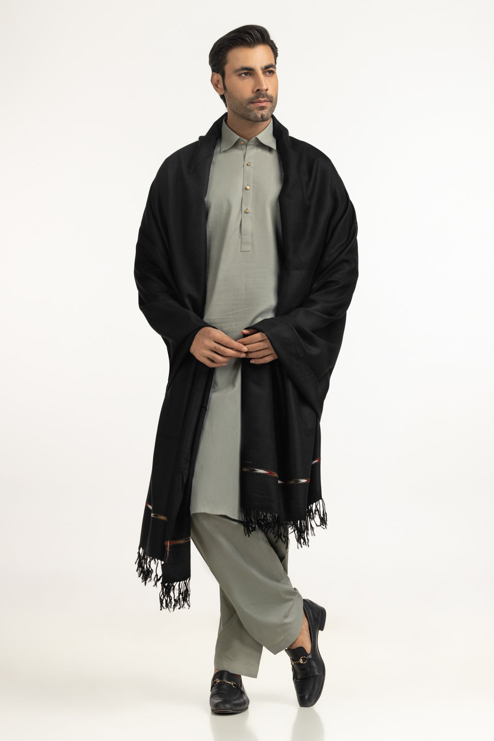 Blended Acrylic Shawl with Gift Box SGS 8