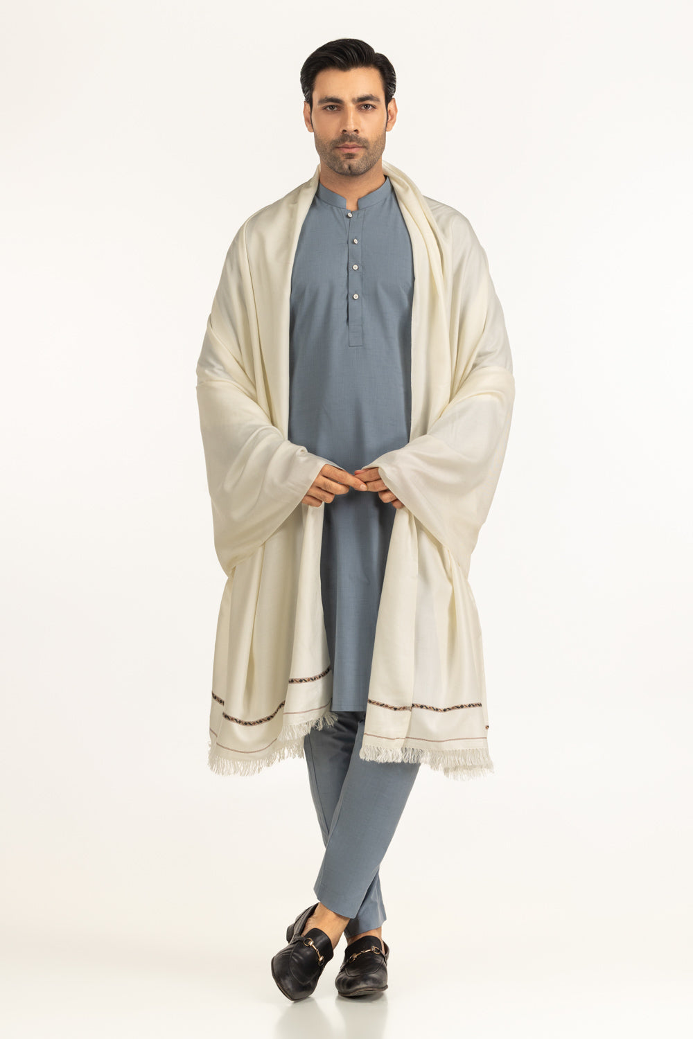 Blended Acrylic Shawl with Gift Box SGZ 6