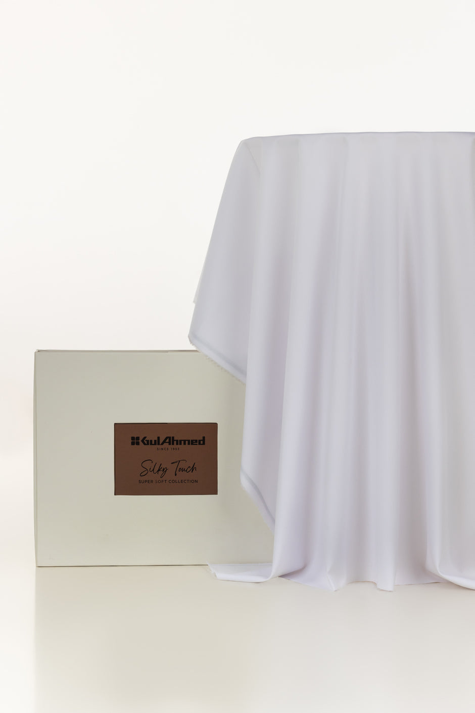 Prince Luxury Plus Unstitched Fabric Cotton with Gift Box
