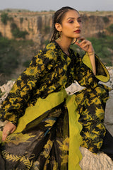 3 Piece Unstitched Printed Lawn Suit with Chiffon Dupatta BM-52040
