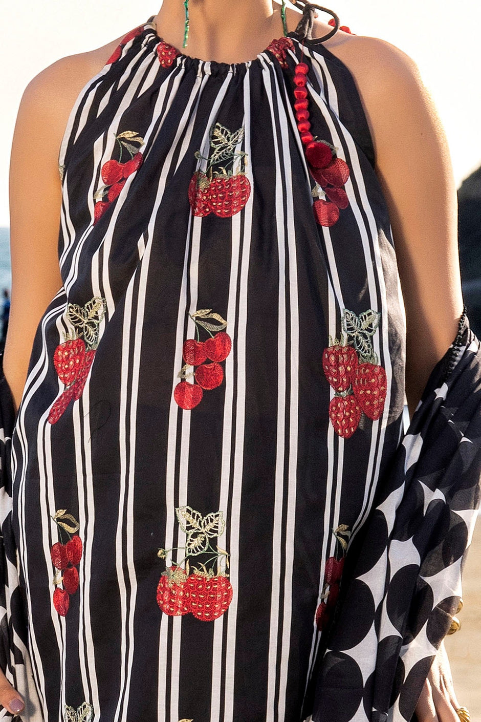 3 Piece Unstitched Embroidered Printed Lawn Suit CL-42330