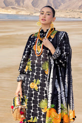 3 Piece Unstitched Embroidered Printed Lawn Suit CL-42331