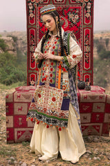 3 Piece Unstitched Embroidered Printed Lawn Suit with Printed Lawn Dupatta  CL-52559