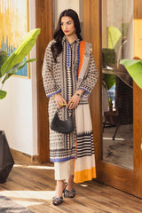 3 Piece Unstitched Printed Lawn Suit SD-52055