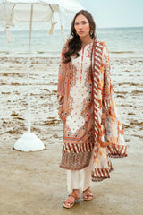 3 Piece Unstitched Printed Lawn Suit SD-52074