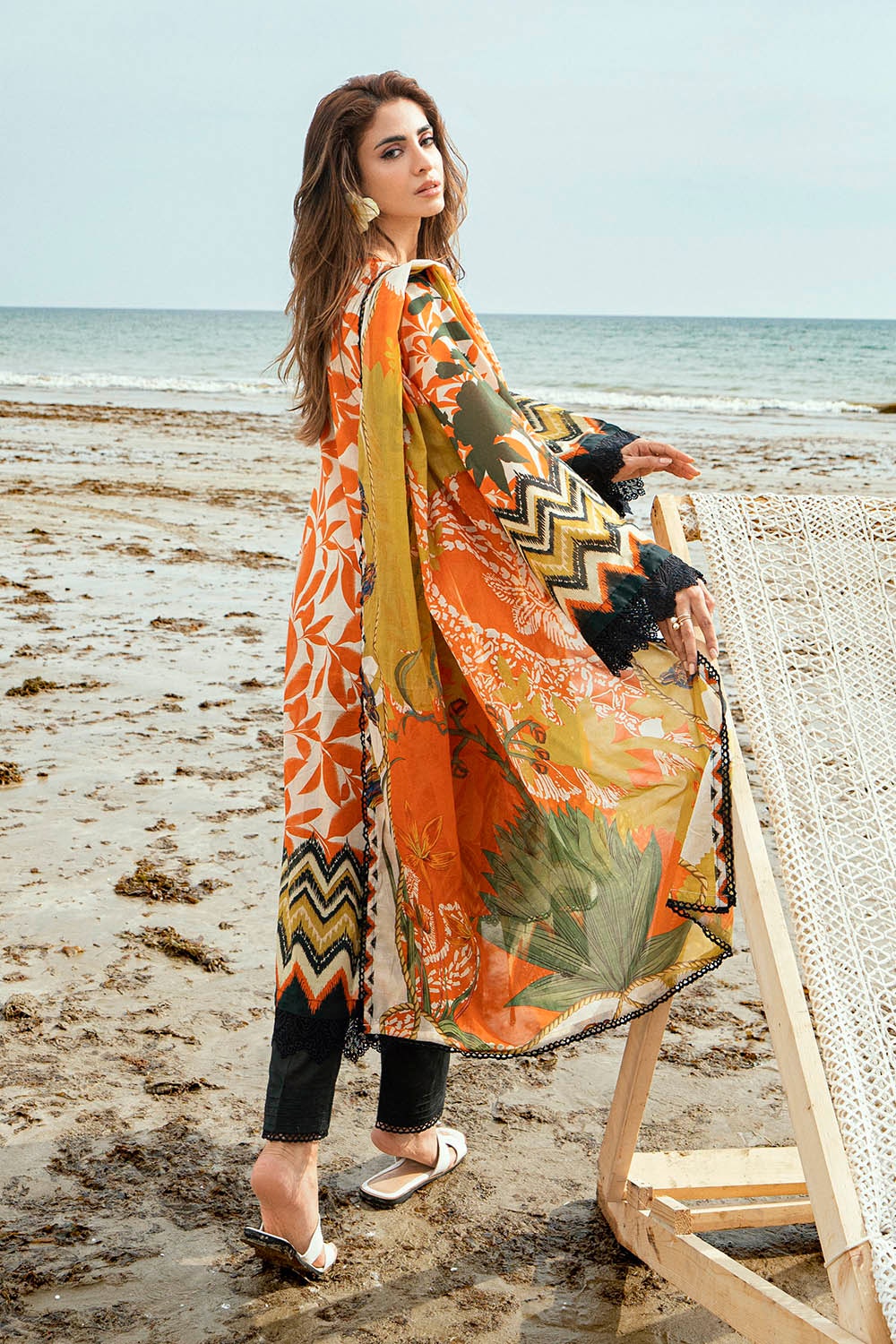 3 Piece Unstitched Printed Lawn Suit SD-52075
