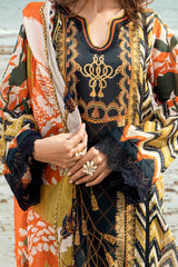 3 Piece Unstitched Printed Lawn Suit SD-52075