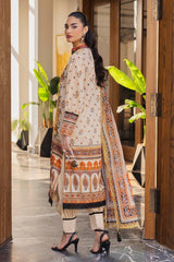 3 Piece Unstitched Printed Lawn Suit SD-52053
