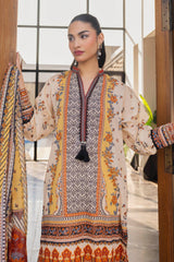 3 Piece Unstitched Printed Lawn Suit SD-52053
