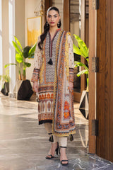 3 Piece Unstitched Printed Lawn Suit SD-52053