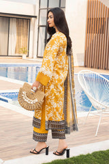 3 Piece Unstitched Printed Lawn Suit SD-52056