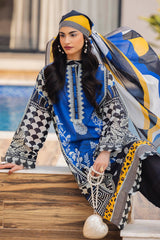 3 Piece Unstitched Printed Lawn Suit SD-52060