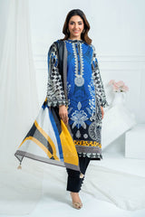 3 Piece Unstitched Printed Lawn Suit SD-52060