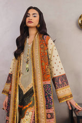 3 Piece Unstitched Printed Lawn Suit SD-52061