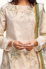 3 Piece Unstitched Printed Lawn Suit CL-52428