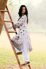 3 Piece Unstitched Jacquard Suit with Printed Lawn Dupatta CL-52502