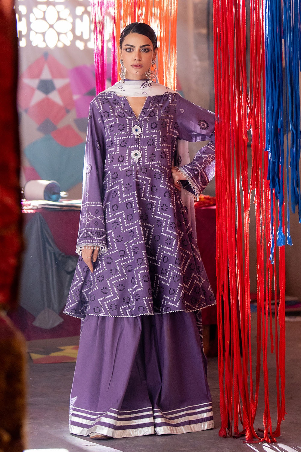3 Piece Unstitched Printed Lawn Suit CL-52170 B