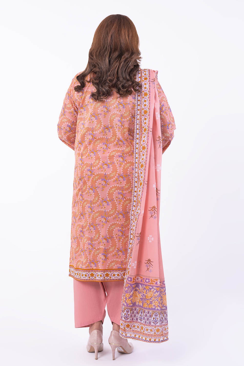 3 Piece Unstitched Printed Lawn Suit CL-52380 B