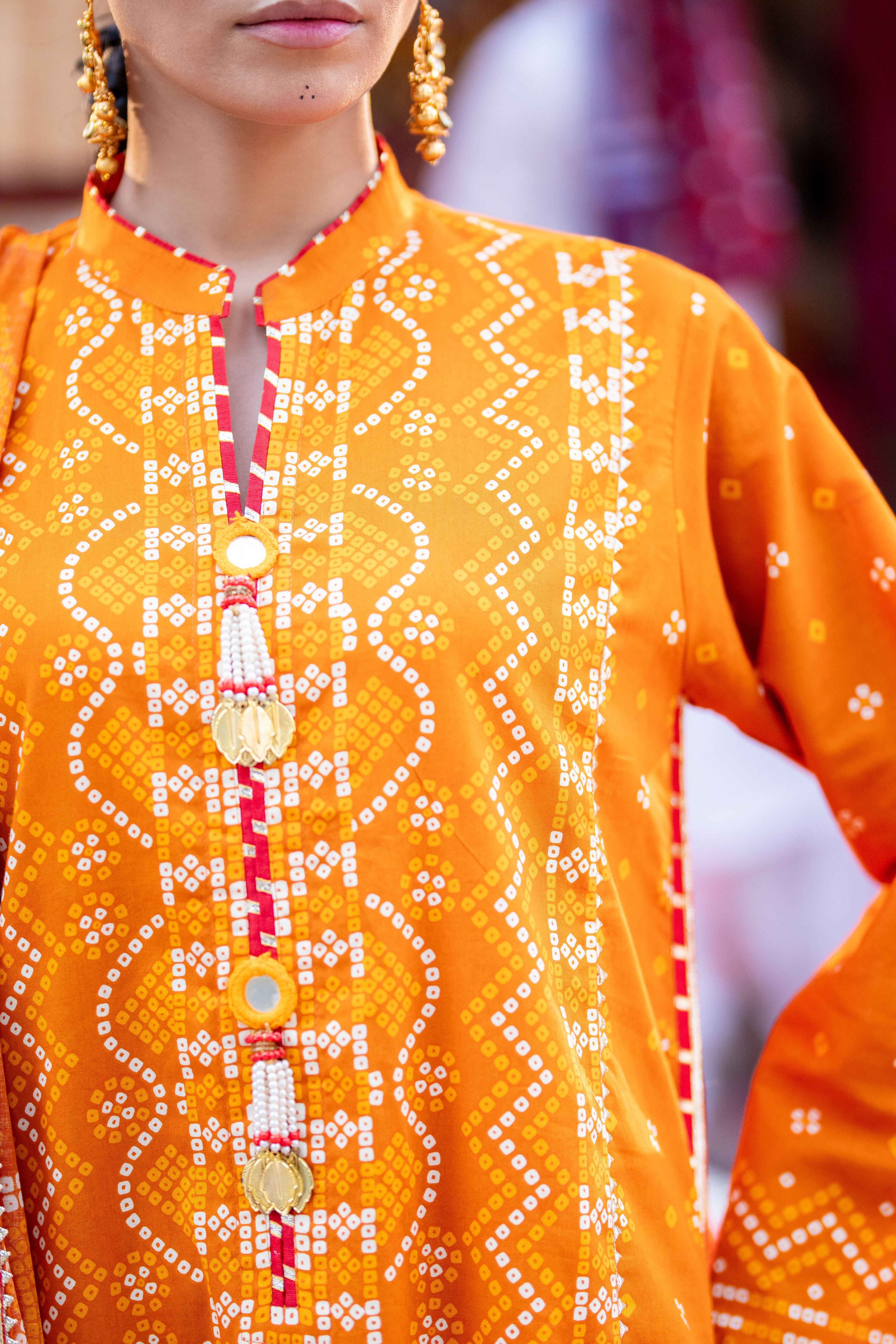 3 Piece Unstitched Printed Lawn Suit CL-52399 A