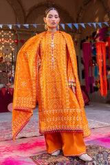 3 Piece Unstitched Printed Lawn Suit CL-52399 A