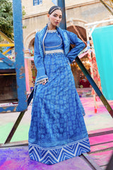 3 Piece Unstitched Printed Lawn Suit CL-52412 B