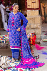 3 Piece Unstitched Printed Lawn Suit CL-52445 B