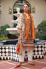 3 Piece Unstitched Printed Lawn Suit with Printed Lawn Dupatta CL-52503