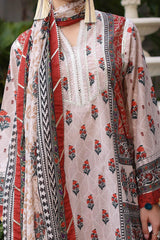 3 Piece Unstitched Printed Lawn Suit with Printed Lawn Dupatta CL-52511