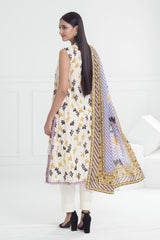 3 Piece Unstitched Printed Lawn Suit CL-52455