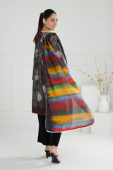 3 Piece Unstitched Printed Lawn Suit with Printed Lawn Dupatta CL-52061