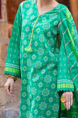 3 Piece Unstitched Printed Lawn Suit CL-52445 A