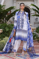 3 Piece Unstitched Printed Lawn Suit with Printed Lawn Dupatta CL-52509