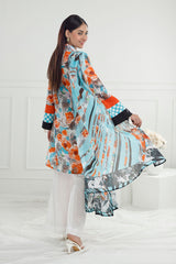 3 Piece Unstitched Printed Lawn Suit with Printed Lawn Dupatta CL-52563