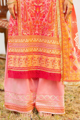 3 Piece Unstitched Printed Lawn Suit CL-52090