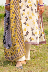 3 Piece Unstitched Printed Lawn Suit CL-52455