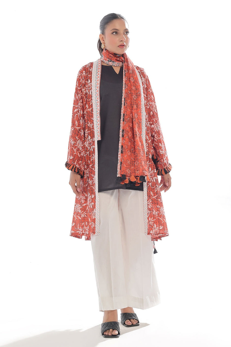 3 Piece Unstitched Printed Lawn Suit