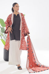 3 Piece Unstitched Printed Lawn Suit CLP-42262