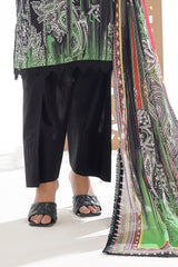 3 Piece Unstitched Printed Lawn Suit CLP-42265