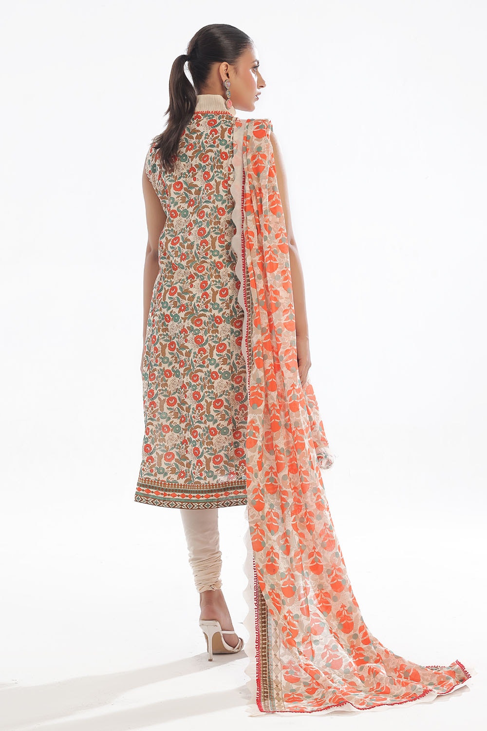 3 Piece Unstitched Printed Lawn Suit CLP-42268