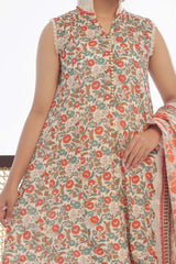 3 Piece Unstitched Printed Lawn Suit CLP-42268