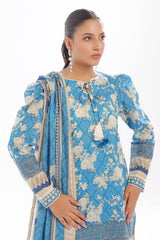3 Piece Unstitched Printed Lawn Suit CLP-42269