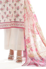 3 Piece Unstitched Printed Lawn Suit CLP-42270