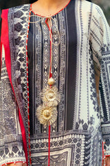 3 Piece Unstitched Printed Lawn Suit CL-52079 A
