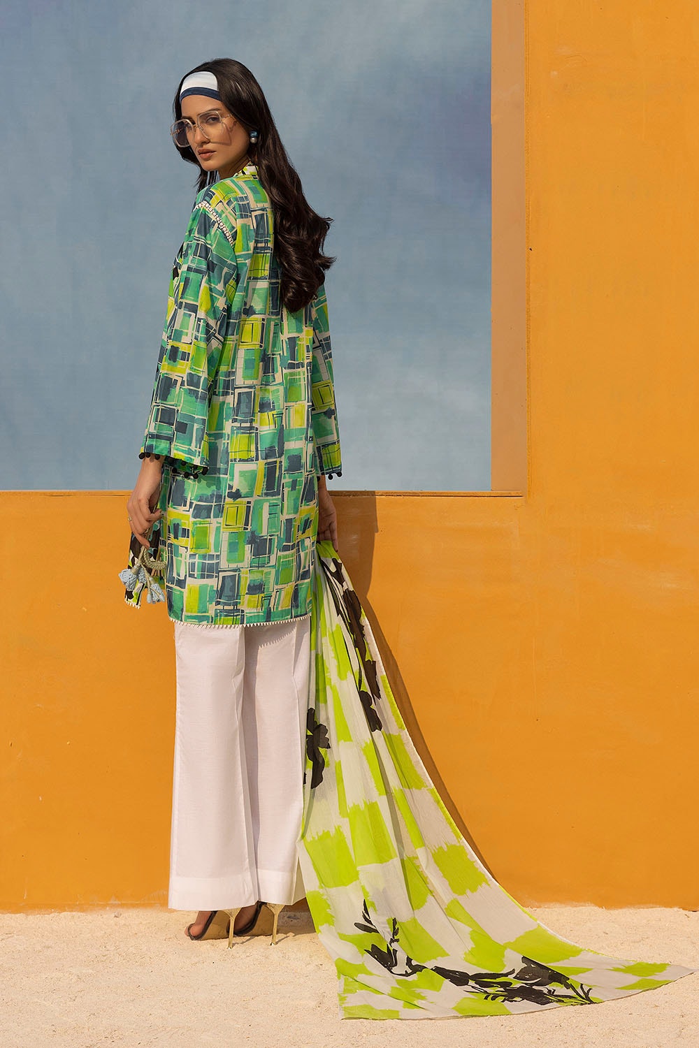 2 Piece Unstitched Printed Lawn Suit TL-52124