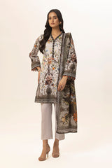 2 Piece Unstitched Printed Lawn Suit TL-52108